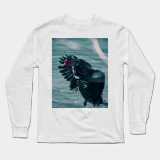 Lake Duck Wildlife Nature Photography Long Sleeve T-Shirt